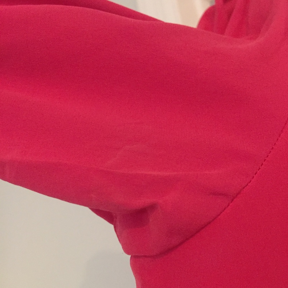 Saint Laurent Rive Gauche Pussy Bow Silk Blouse - Picture 5 of 8